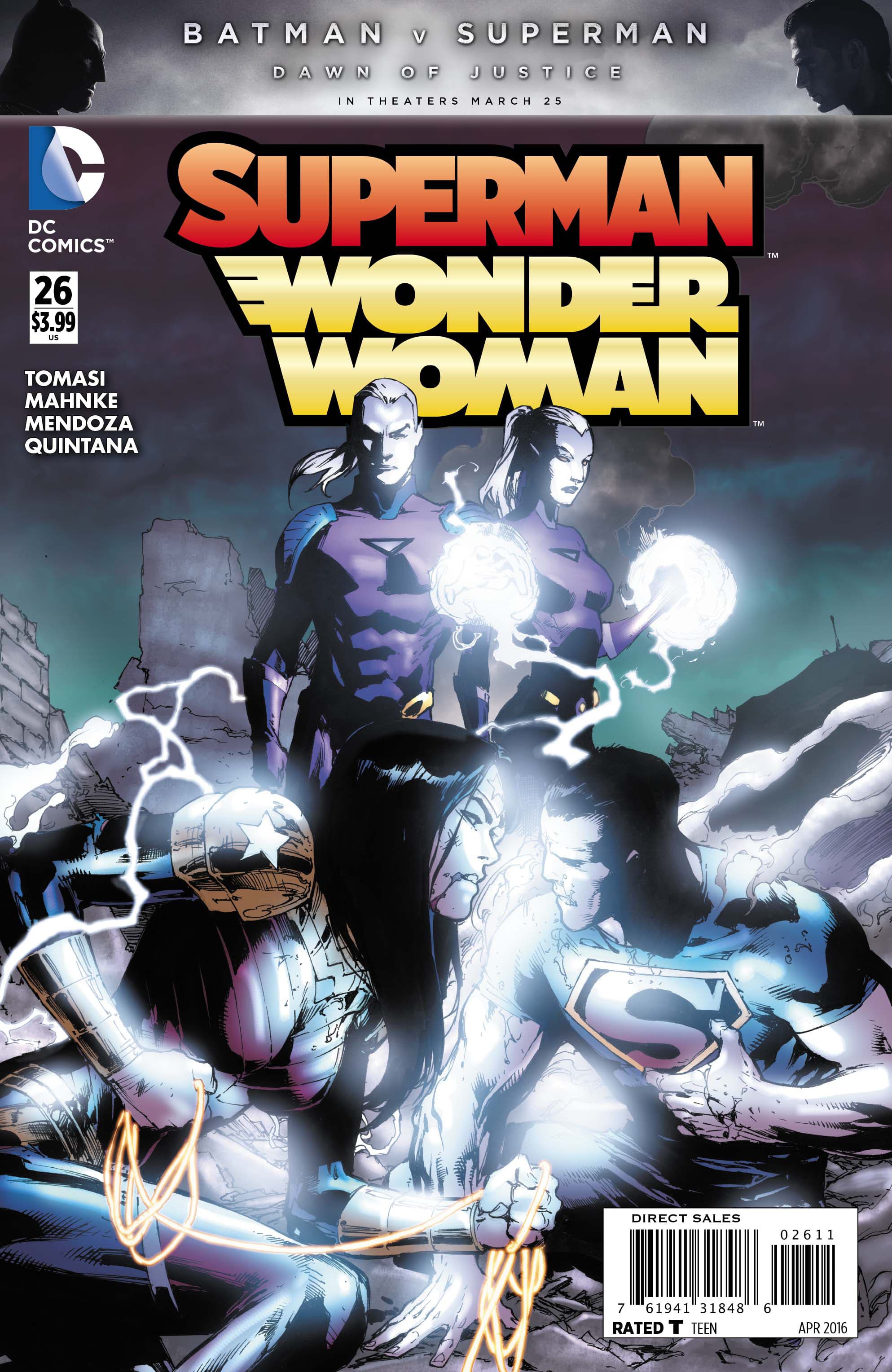 Superman/Wonder Woman #26 cover