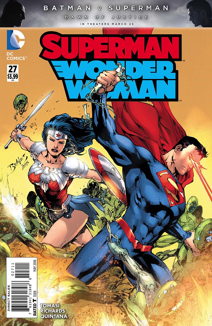 Superman/Wonder Woman #27 cover