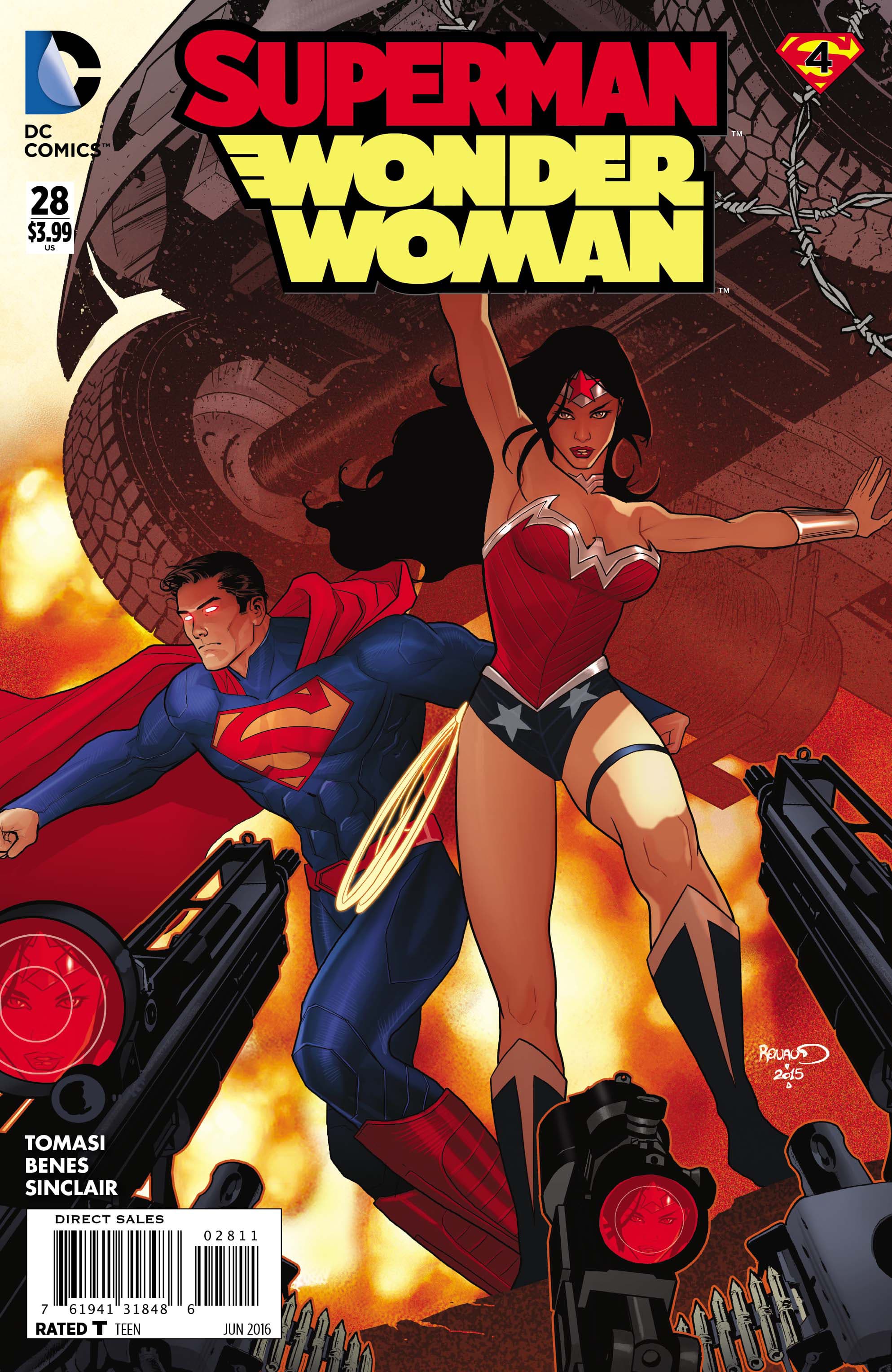 Superman/Wonder Woman #28 cover