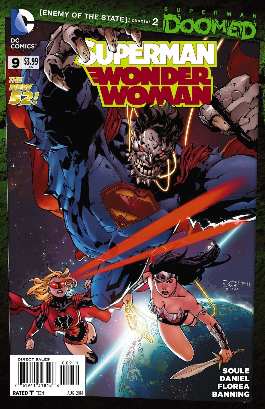 Superman/Wonder Woman #9 cover