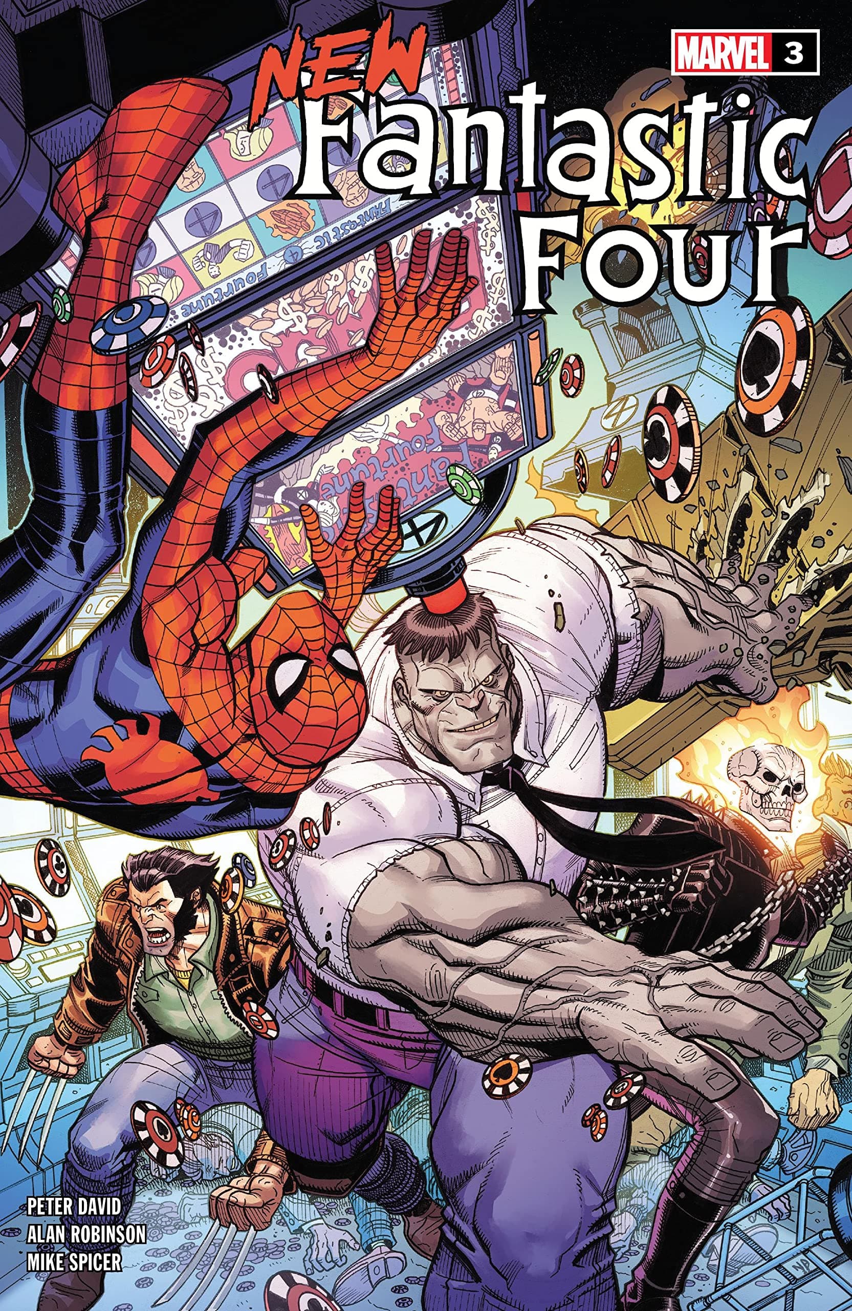 New Fantastic Four  #3 cover