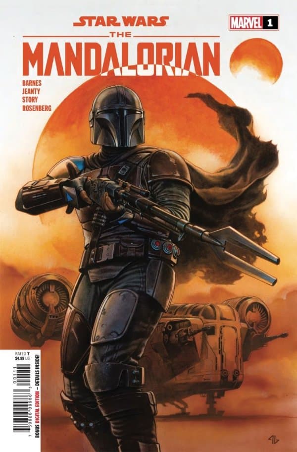 Star Wars: The Mandalorian #1 cover