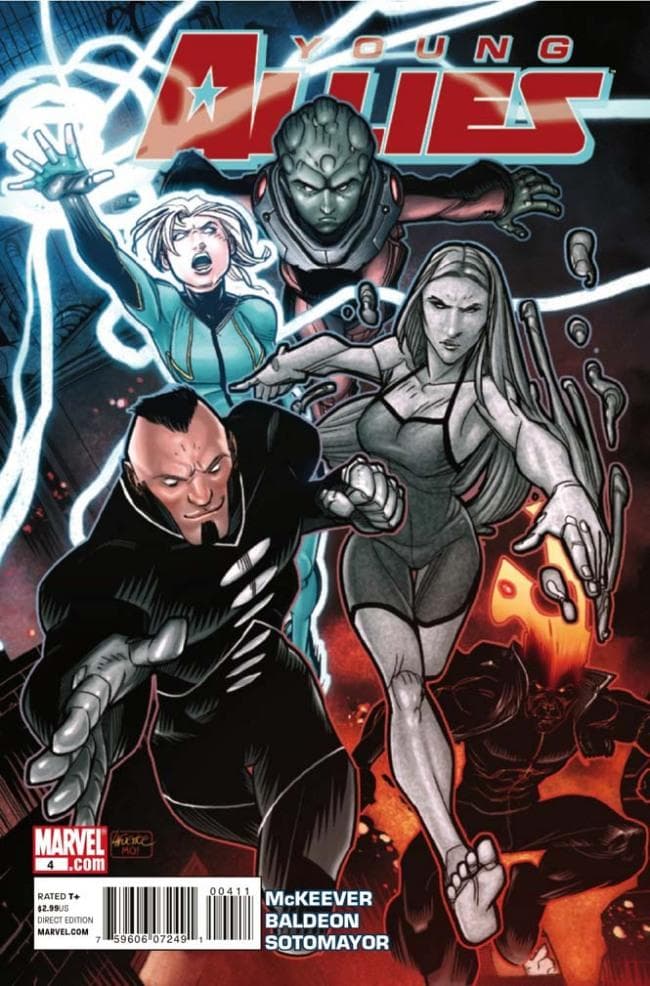 Young Allies #4 cover