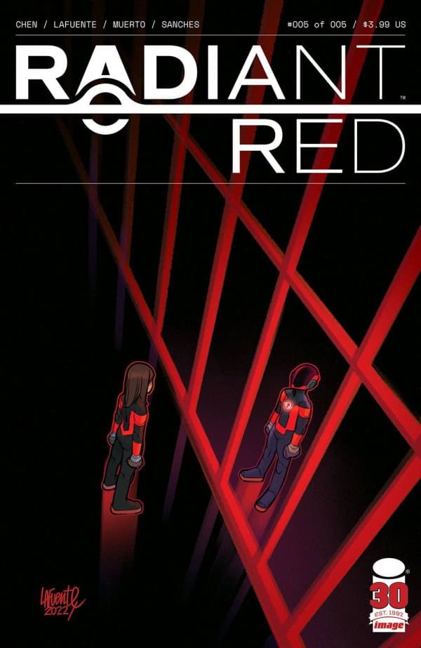 Radiant Red #5 cover