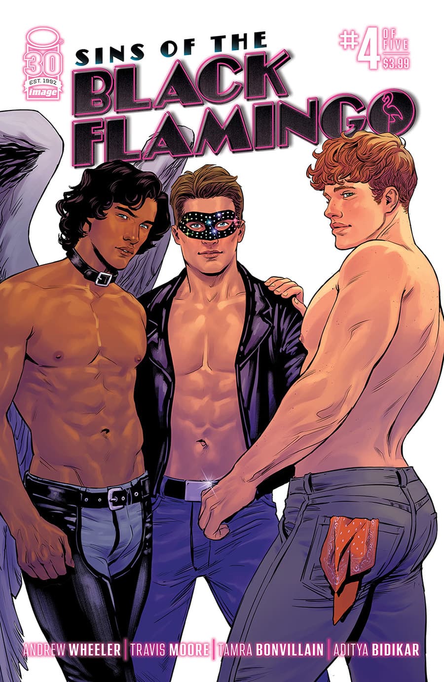 Sins of the Black Flamingo #4 cover