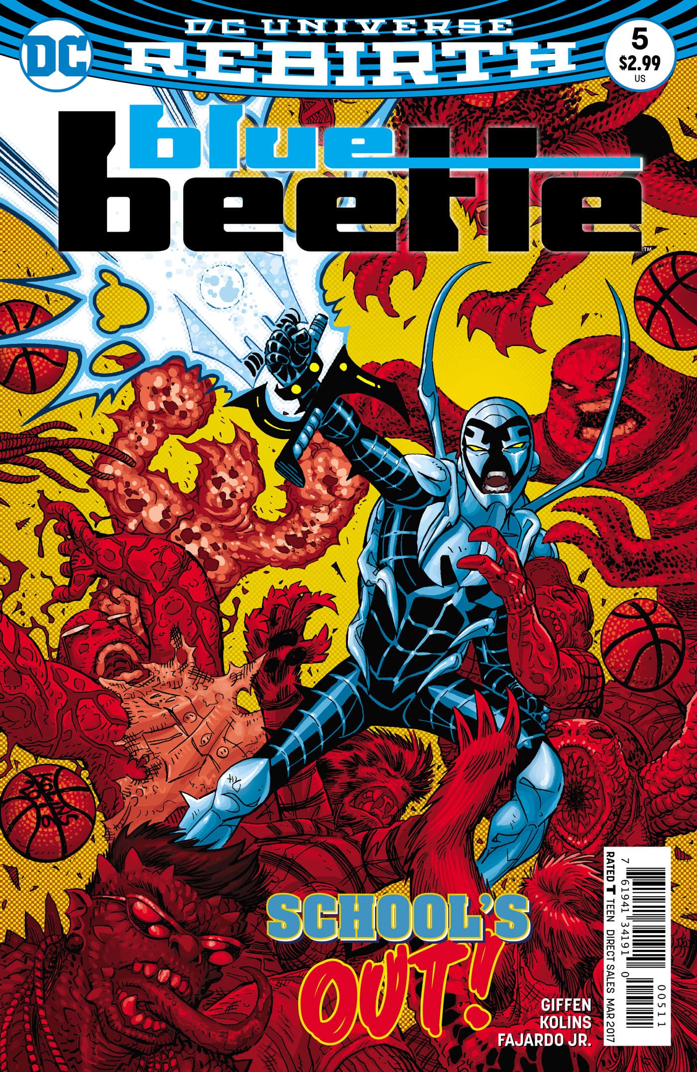 Blue Beetle #5 cover