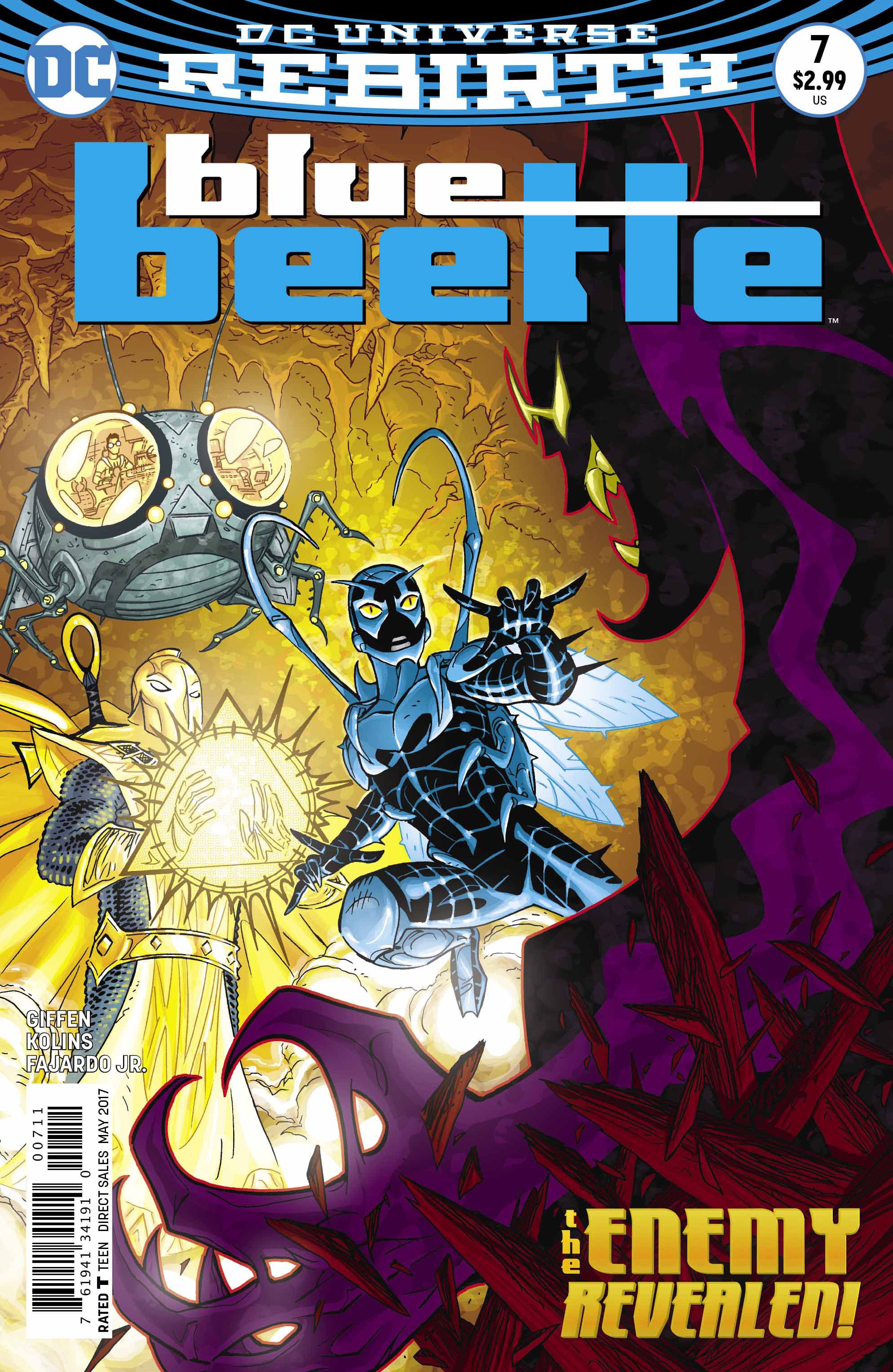 Blue Beetle #7 cover