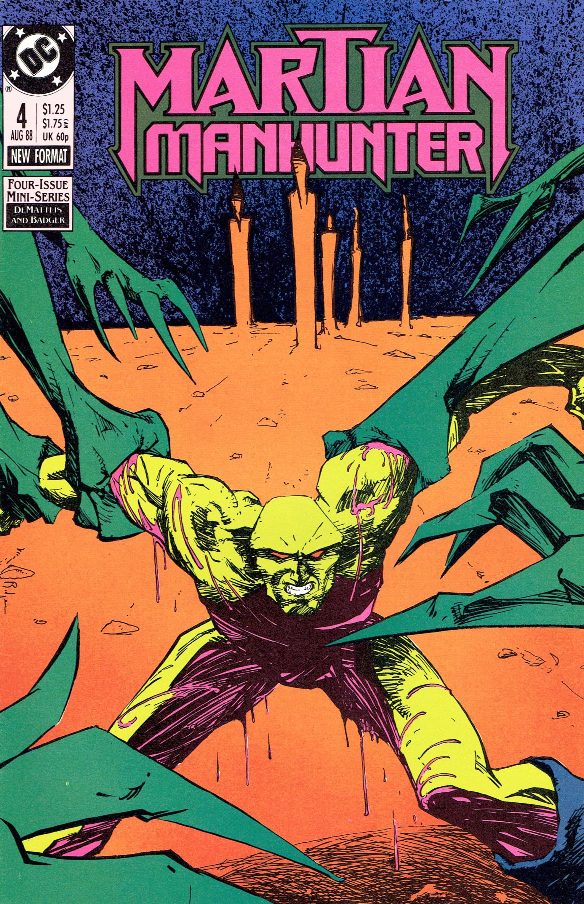 Martian Manhunter #4 cover