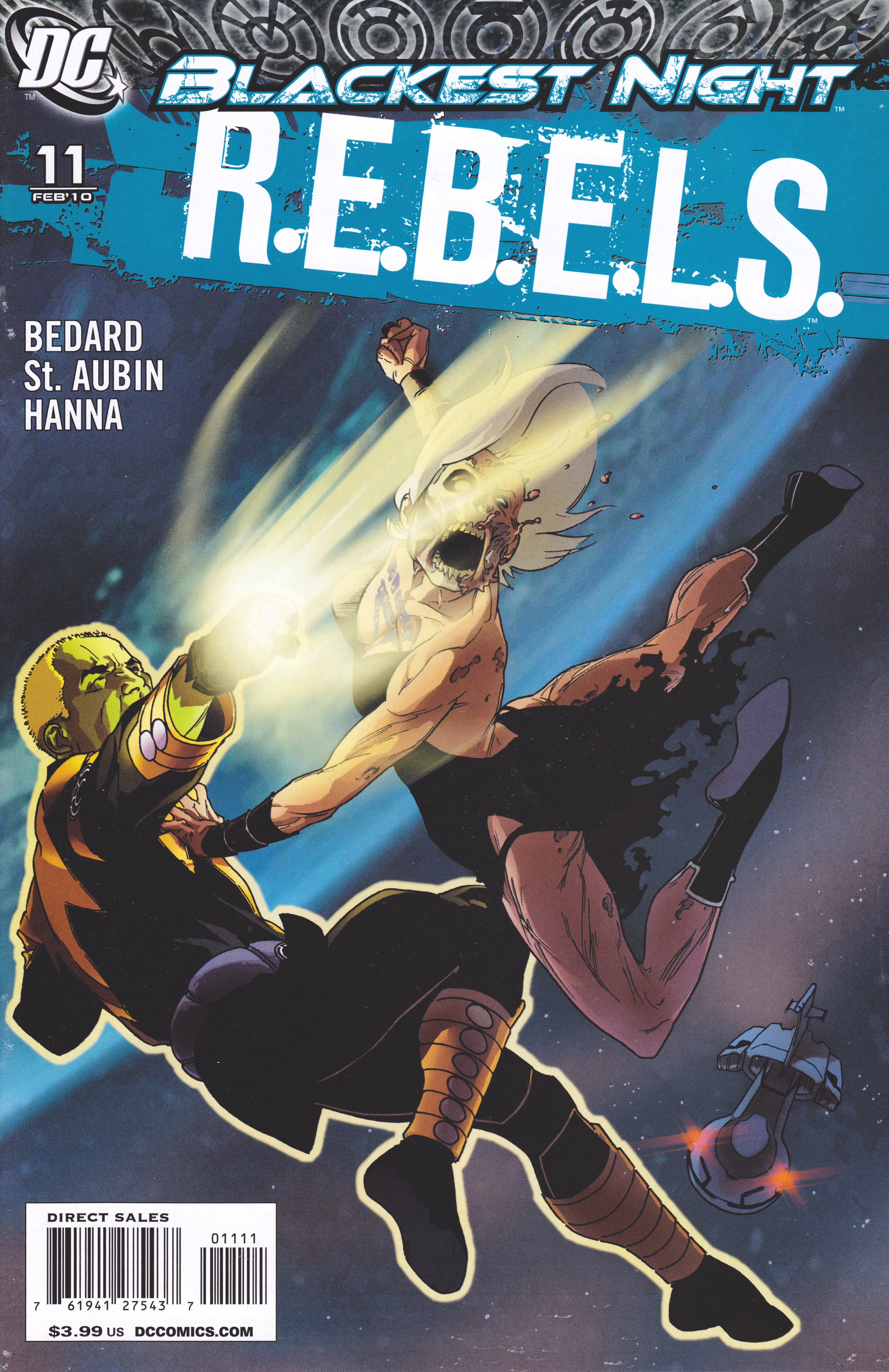 R.E.B.E.L.S. #11 cover