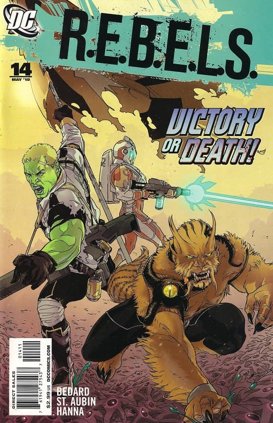 R.E.B.E.L.S. #14 cover