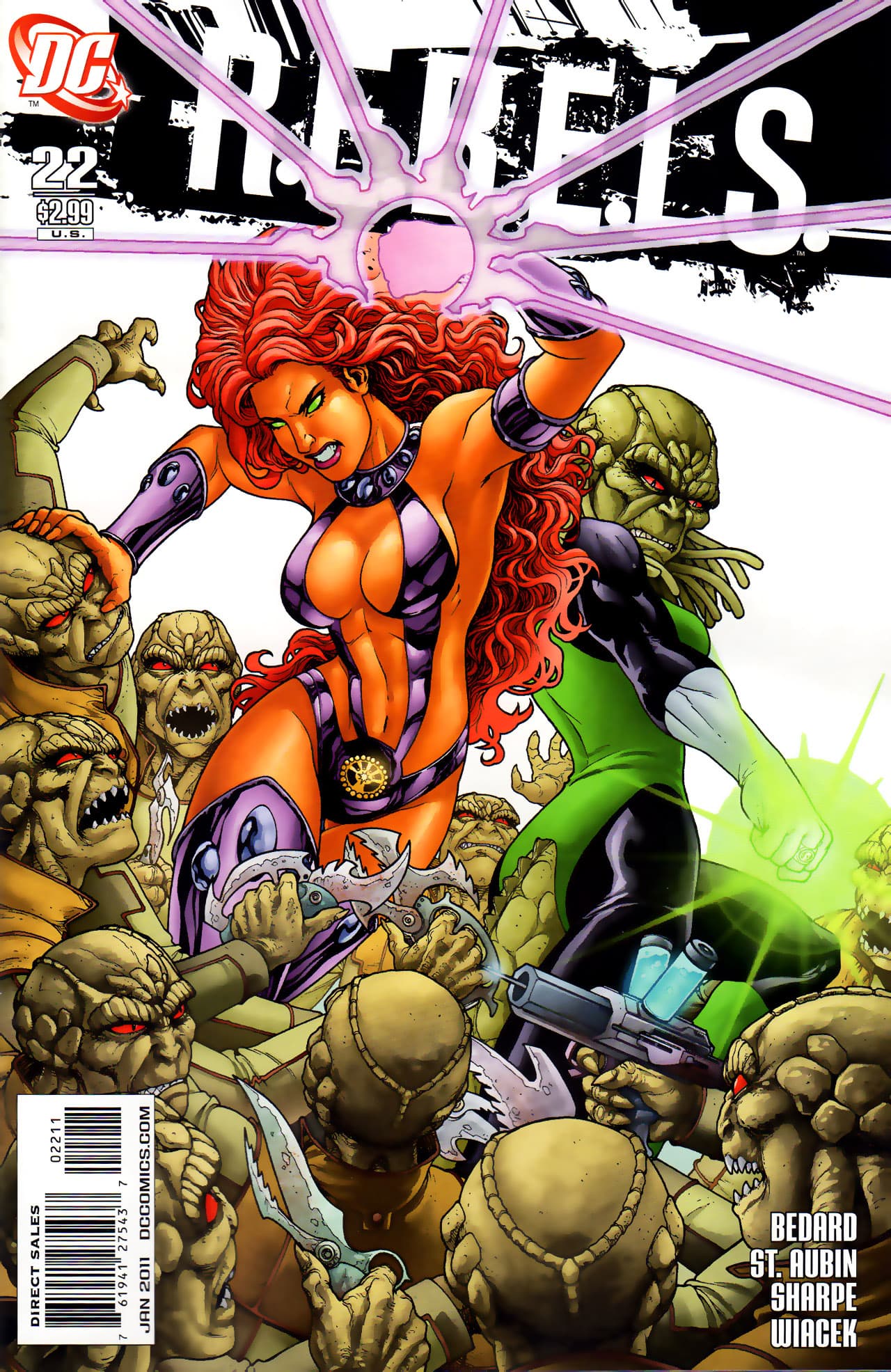 R.E.B.E.L.S. #22 cover