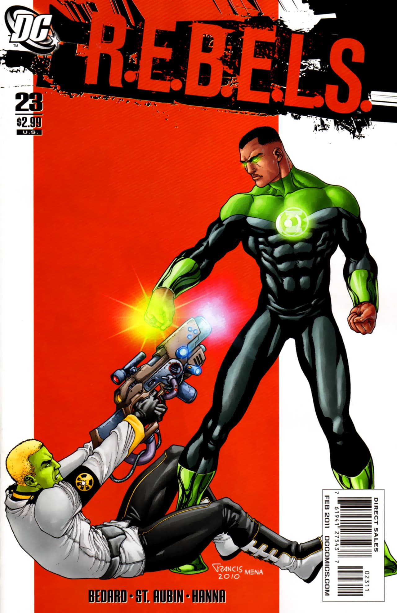 R.E.B.E.L.S. #23 cover