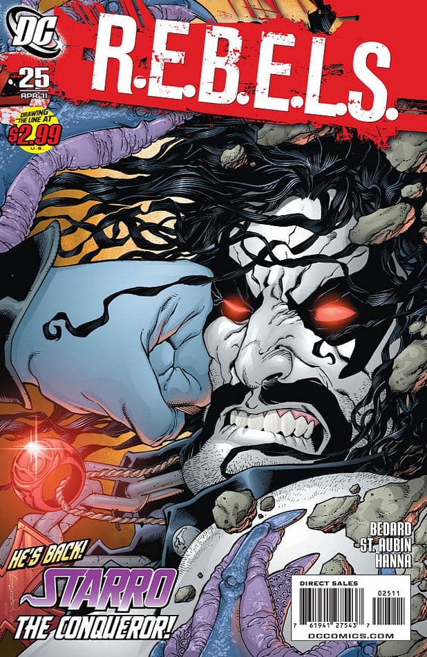 R.E.B.E.L.S. #25 cover