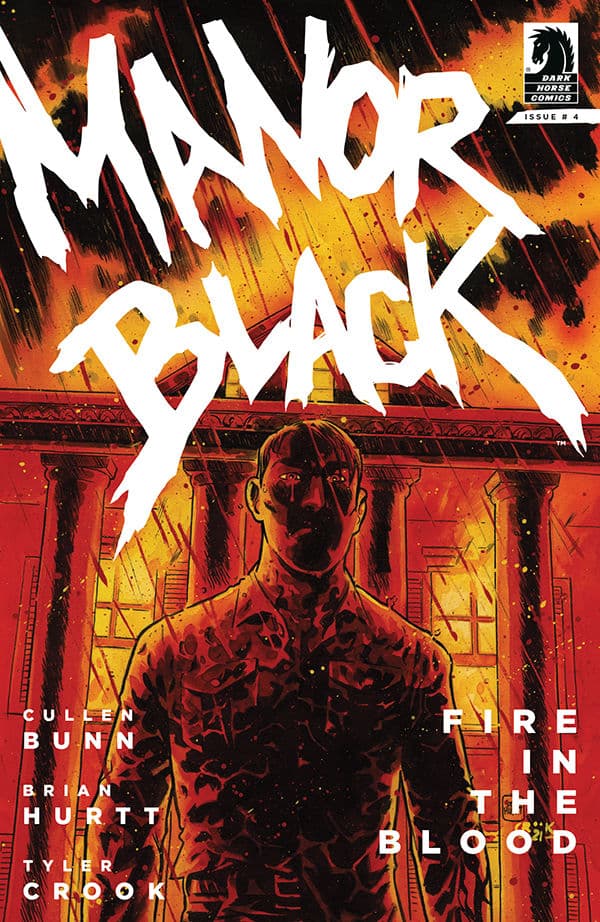 Manor Black: Fire in the Blood #4 cover