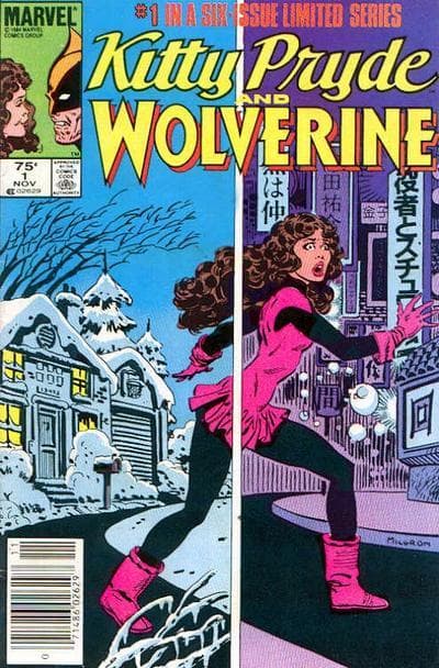 Kitty Pryde and Wolverine #1 cover