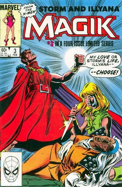 Magik (Storm and Illyana Limited Series) #3 cover