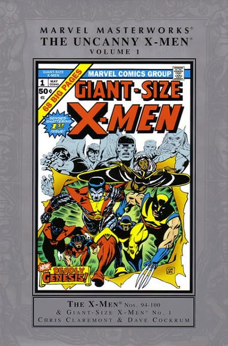 Marvel Masterworks: The Uncanny X-Men #1 cover