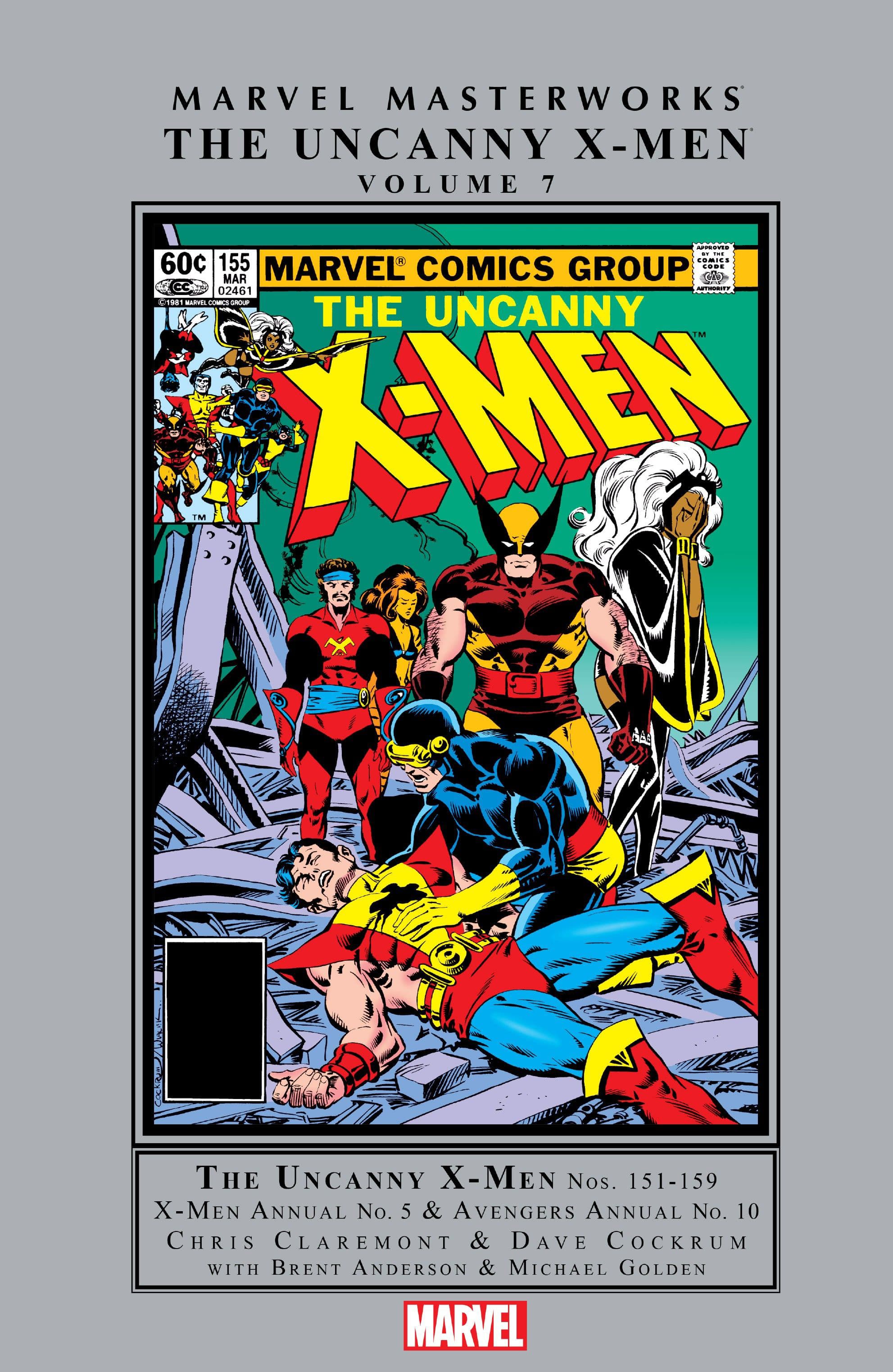 Marvel Masterworks: The Uncanny X-Men #7 cover