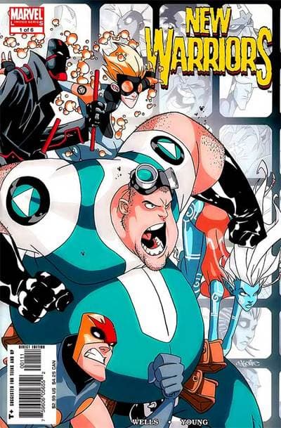 New Warriors #1 cover