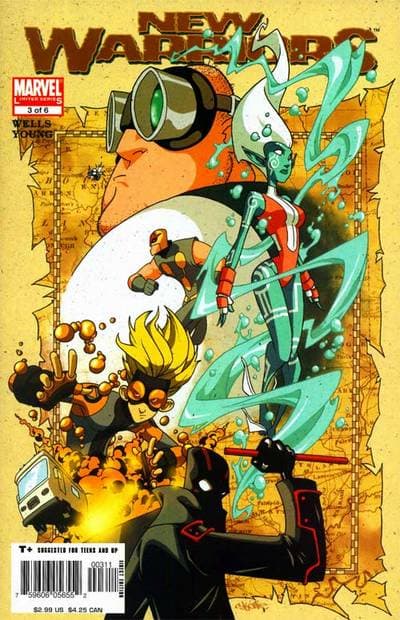 New Warriors #3 cover