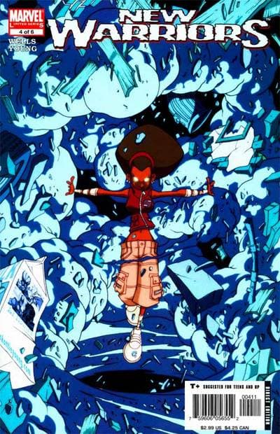 New Warriors #4 cover