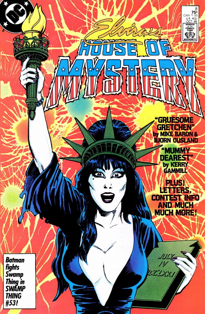 Elvira's House of Mystery #8 cover