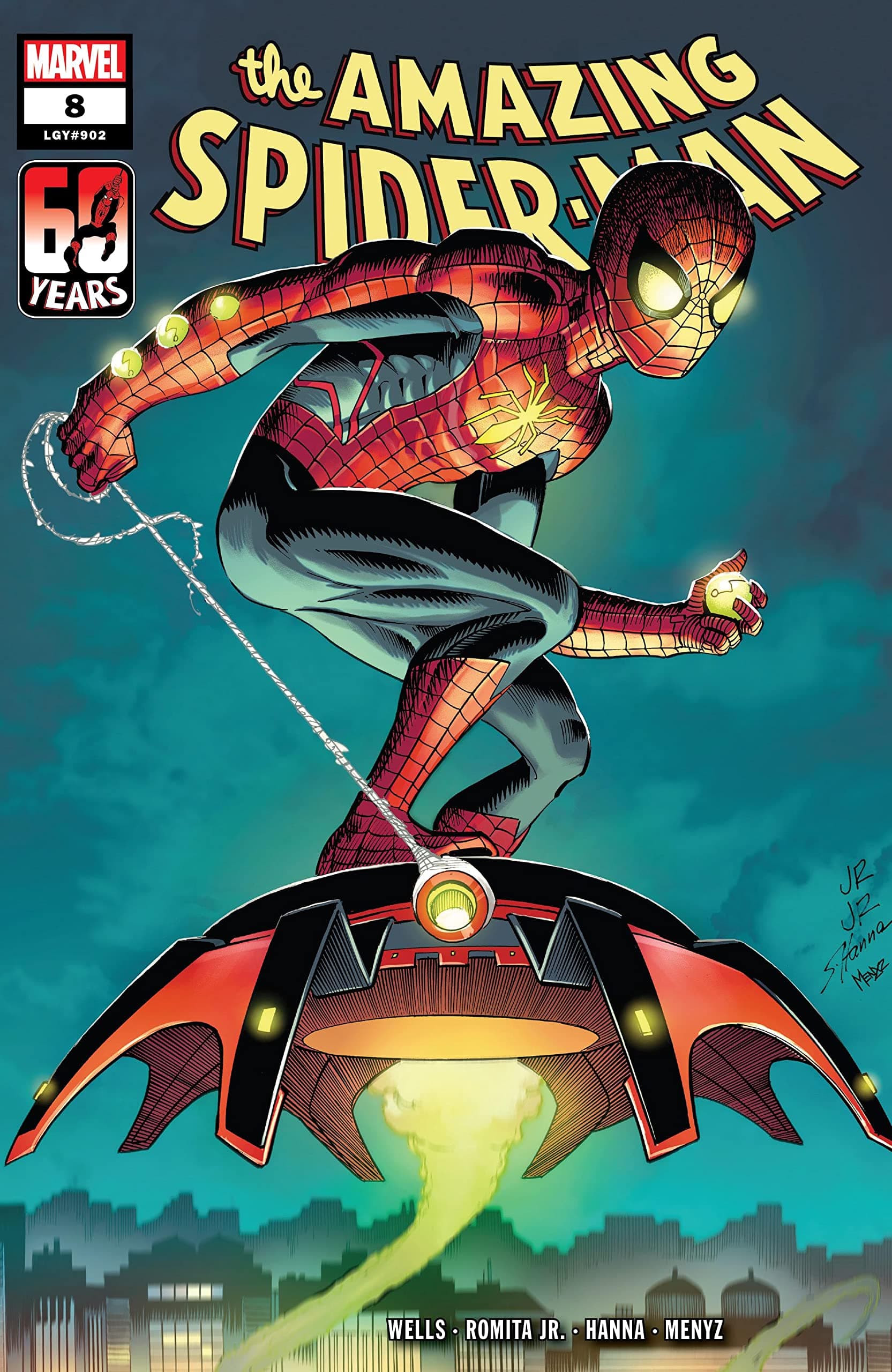 The Amazing Spider-Man #8 cover