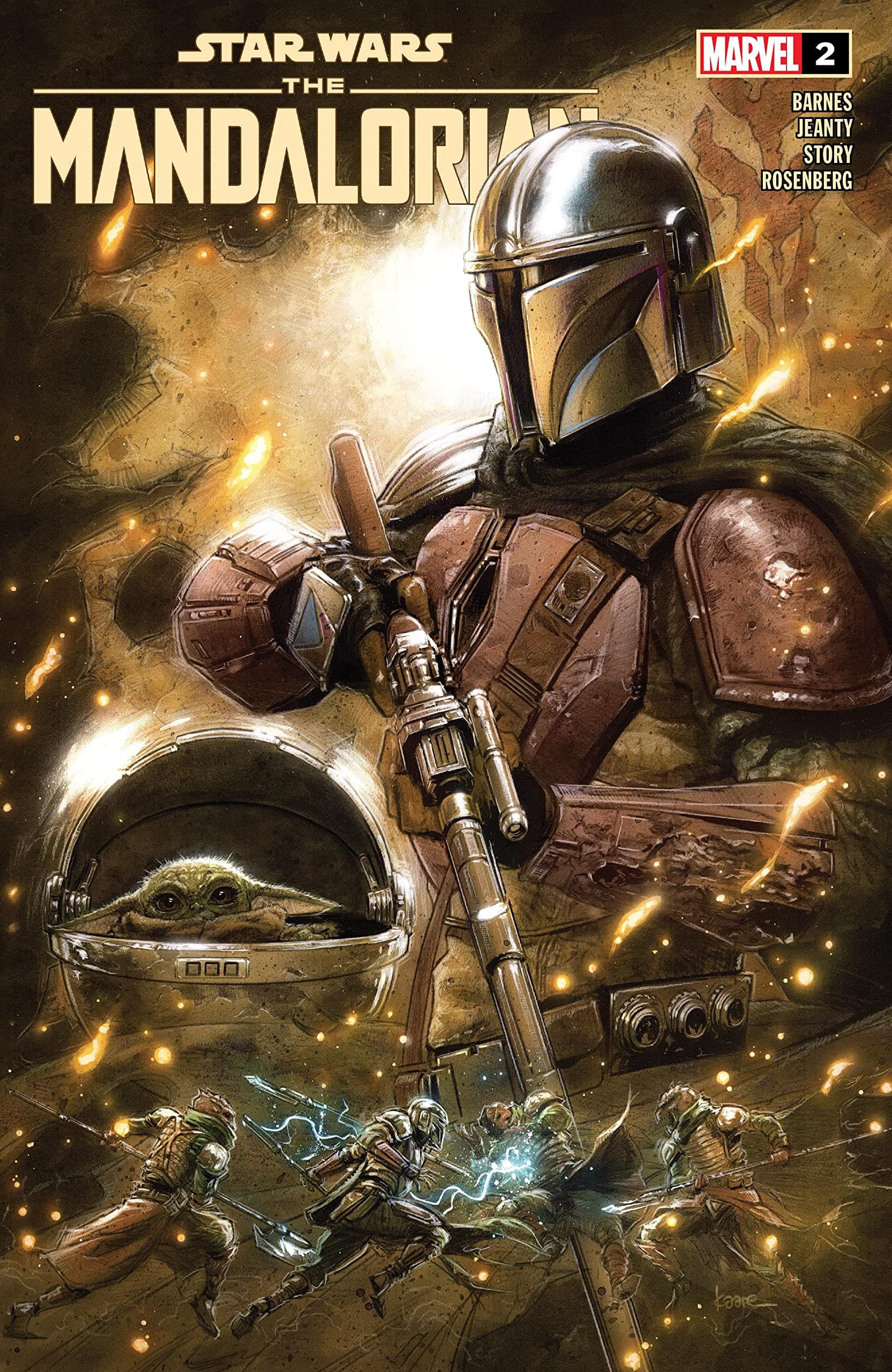 Star Wars: The Mandalorian #2 cover