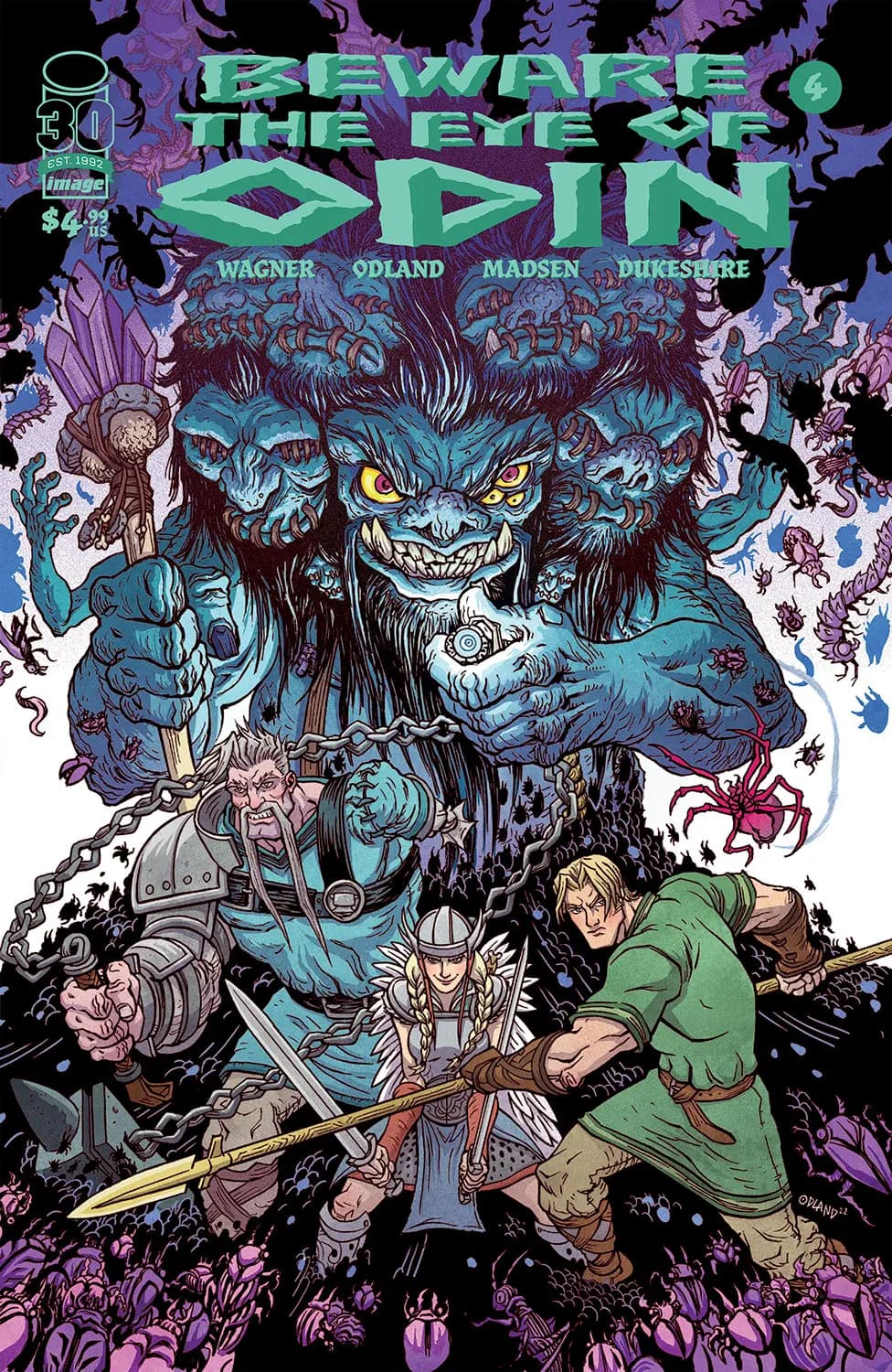 Beware the Eye of Odin #4 cover