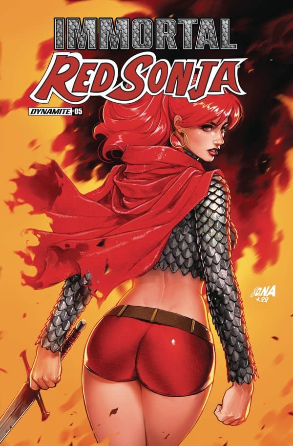 Immortal Red Sonja #5 cover