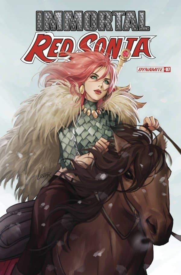 Immortal Red Sonja #7 cover