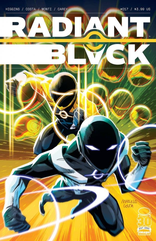 Radiant Black #17 cover