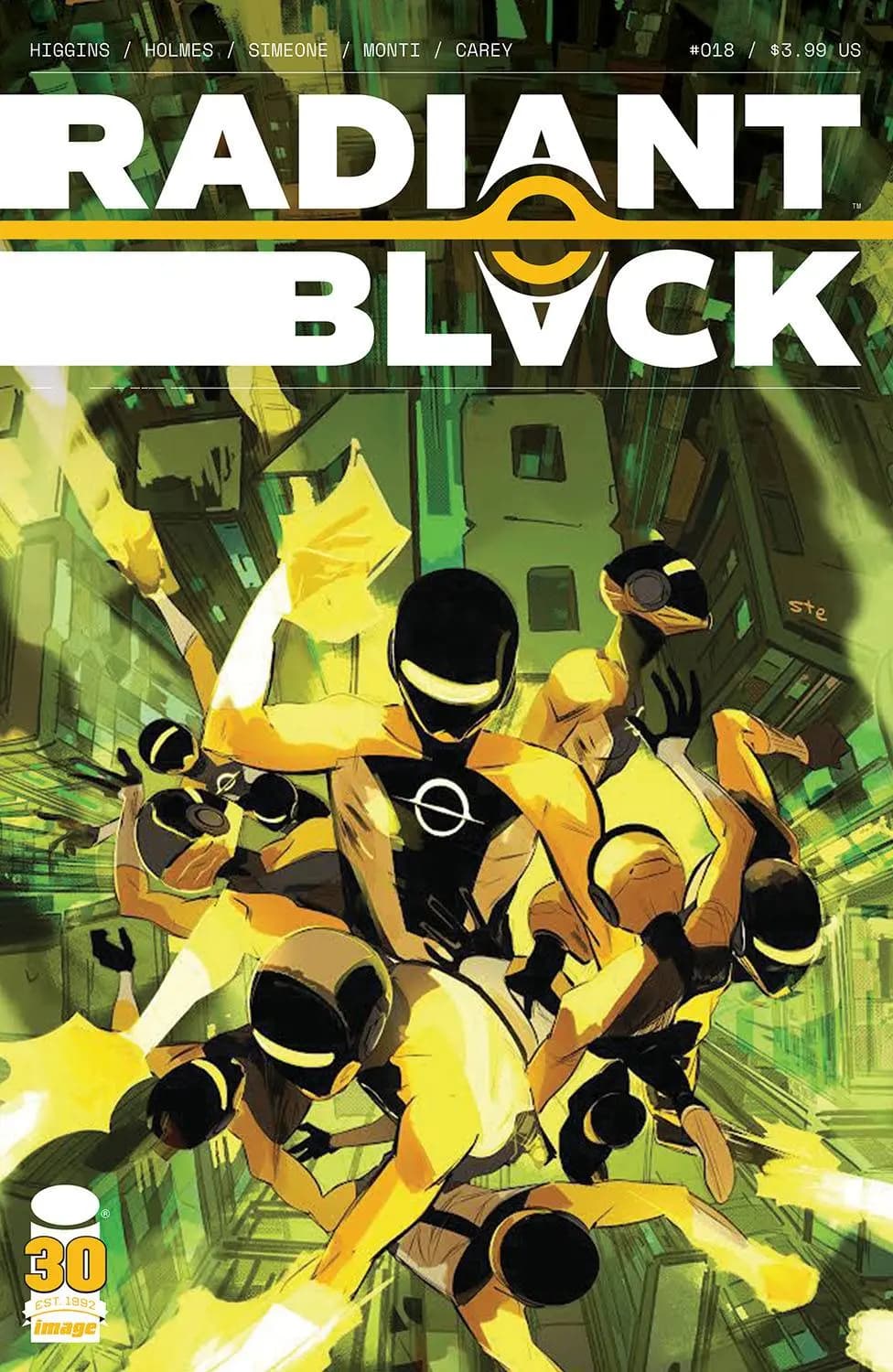 Radiant Black #18 cover