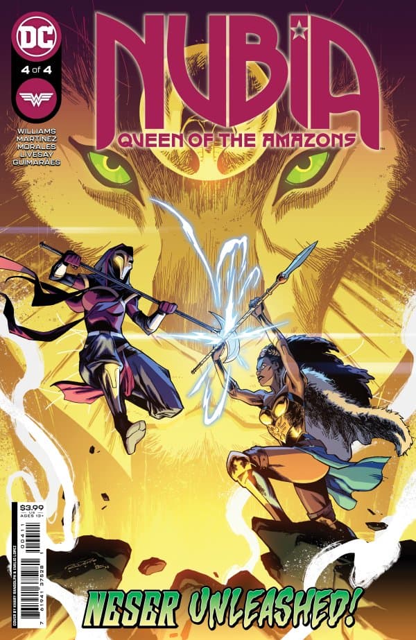 Nubia: Queen of the Amazons #4 cover