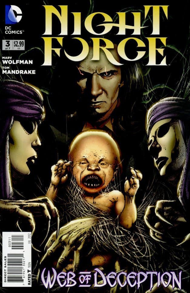 Night Force #3 cover