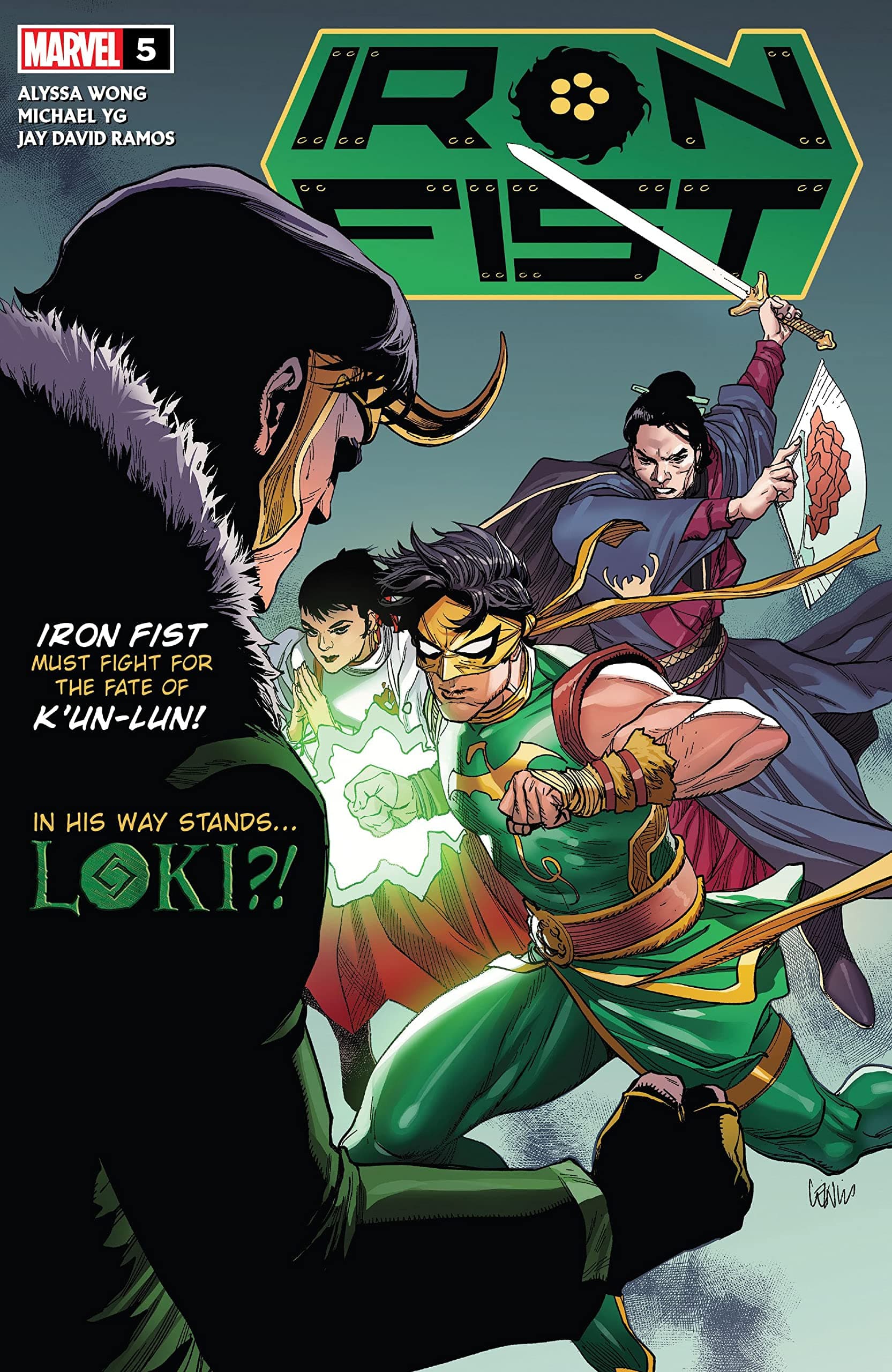 Iron Fist #5 cover