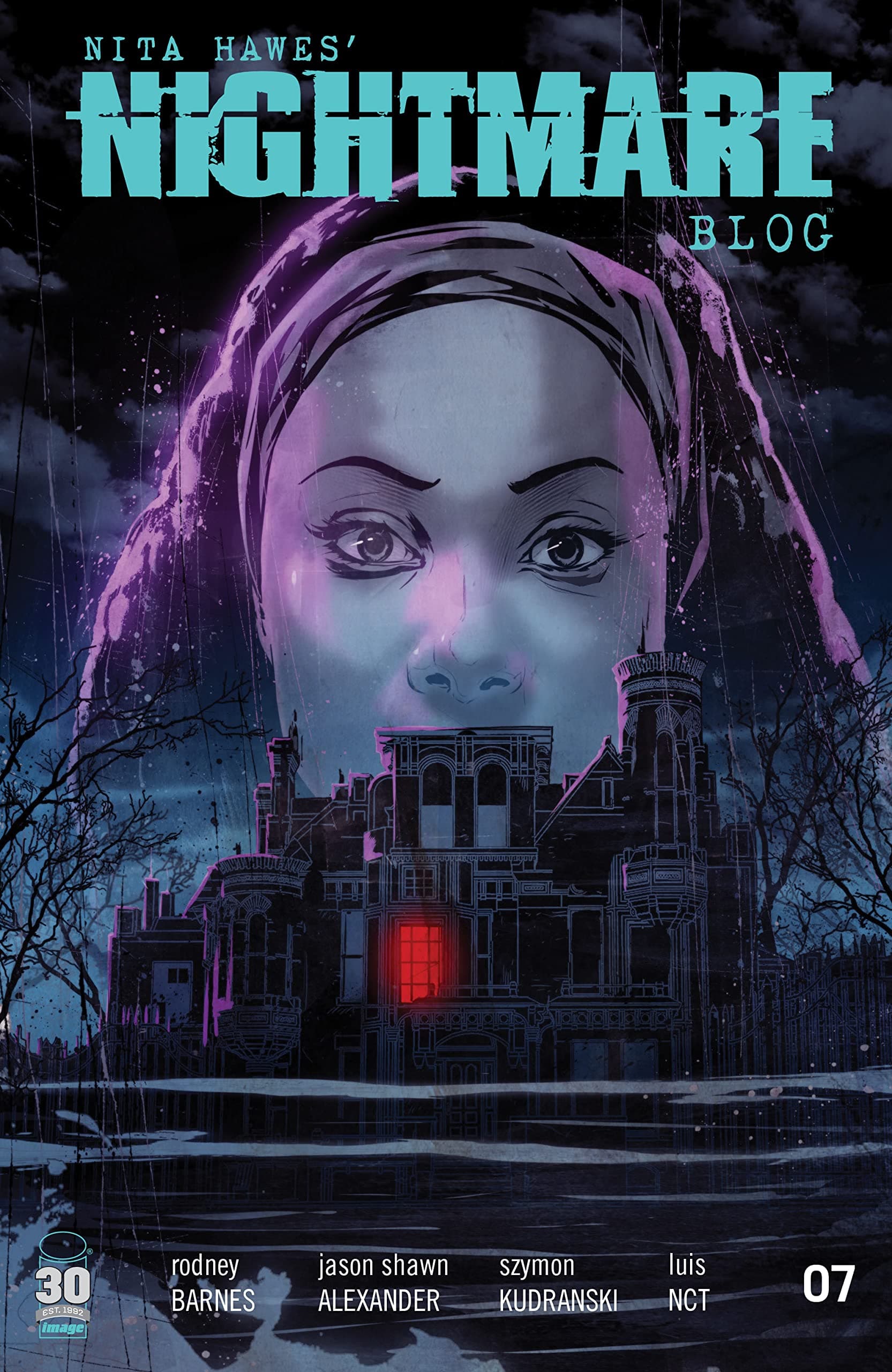 Nita Hawes' Nightmare Blog #7 cover