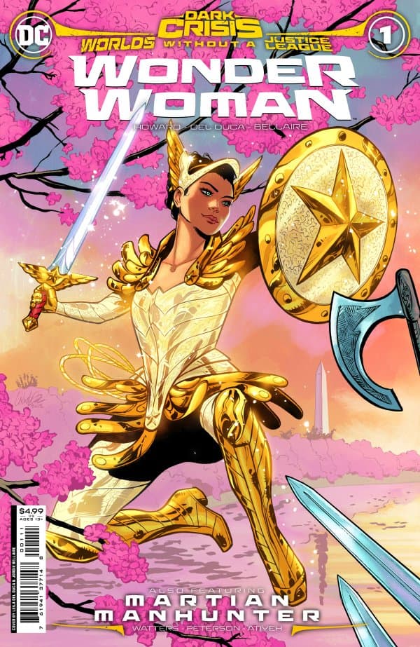 Dark Crisis: Worlds Without A Justice League - Wonder Woman  #1 cover
