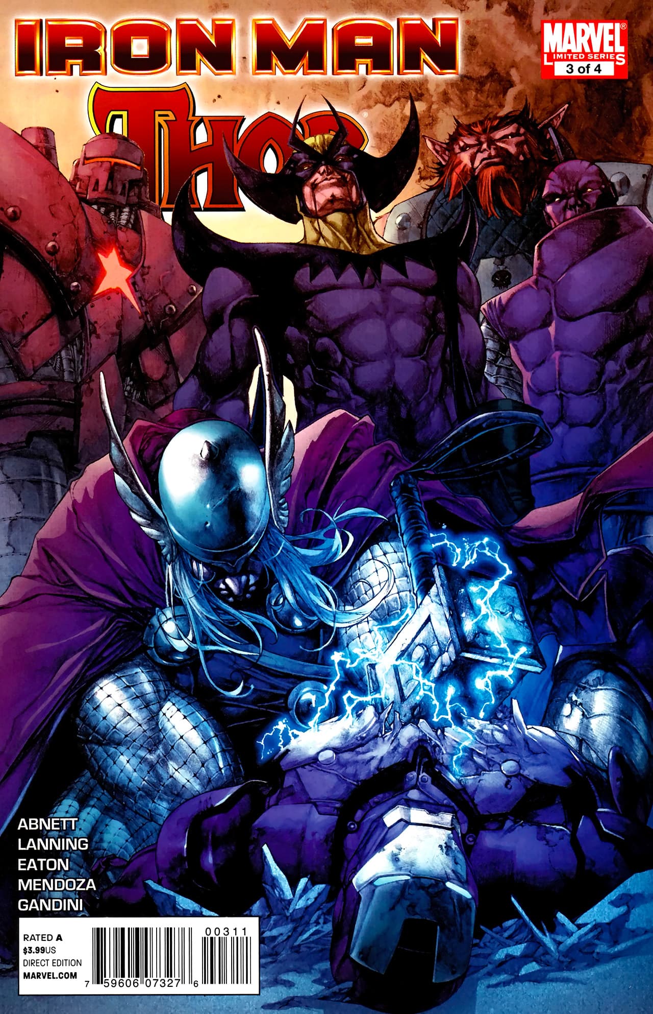 Iron Man/Thor #3 cover