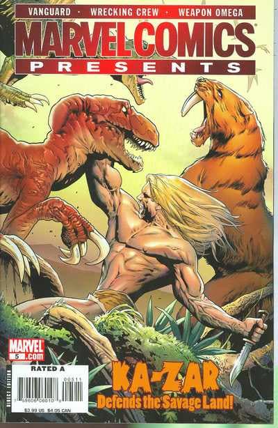 Marvel Comics Presents #5 cover