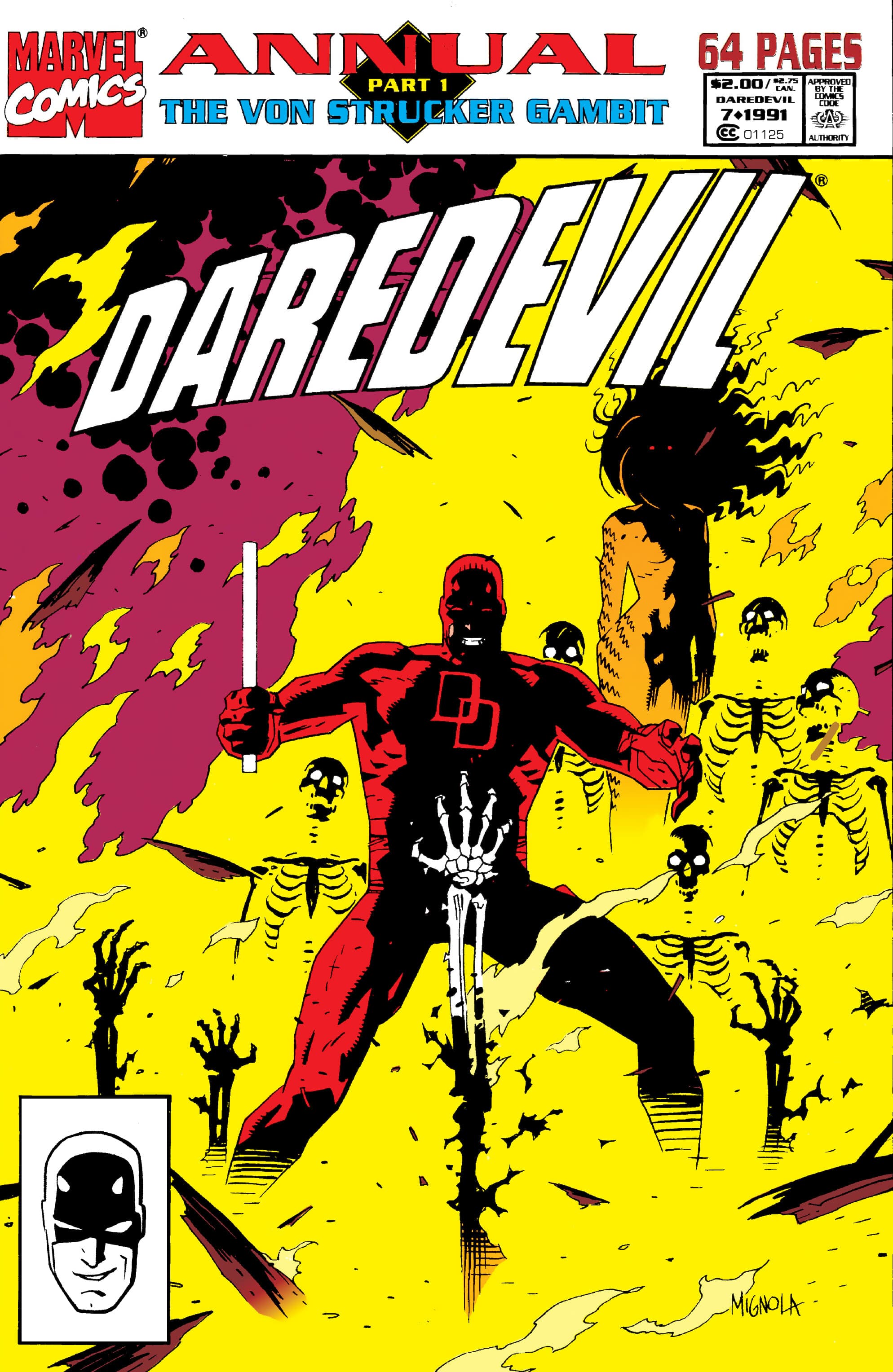 Daredevil Annual #7 cover