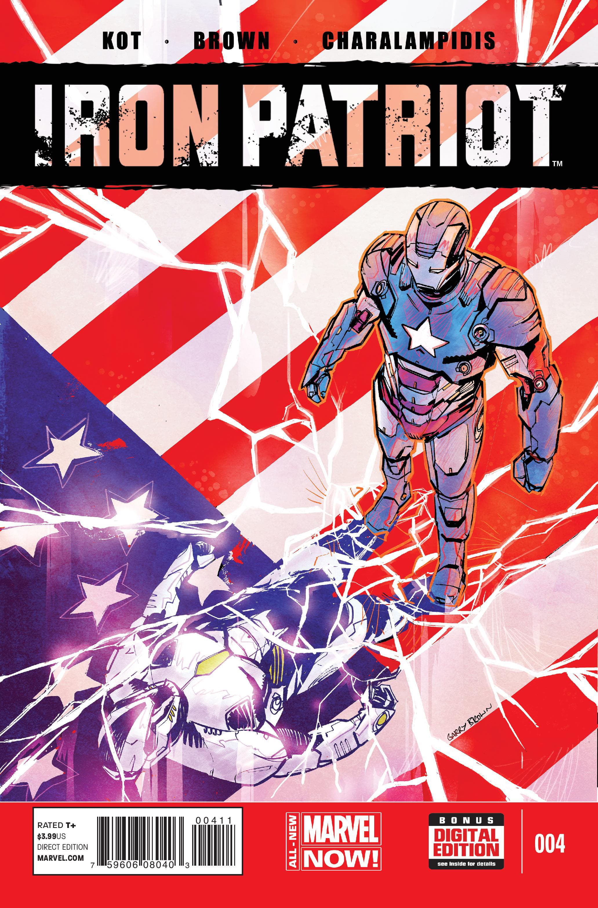 Iron Patriot #4 cover