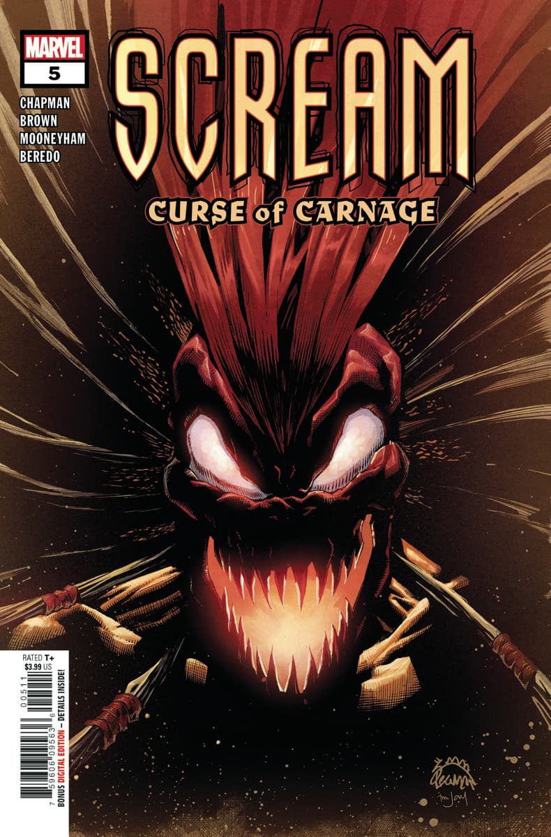 Scream: Curse of Carnage #5 cover