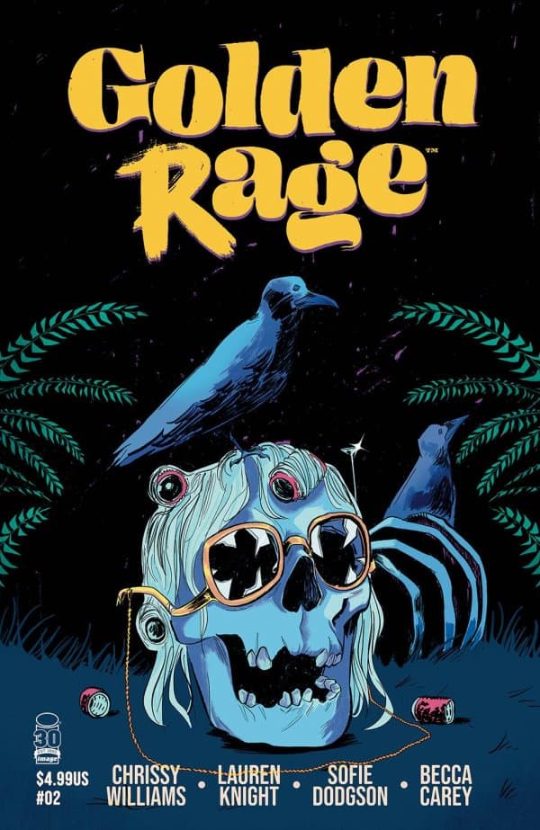 Golden Rage #2 cover