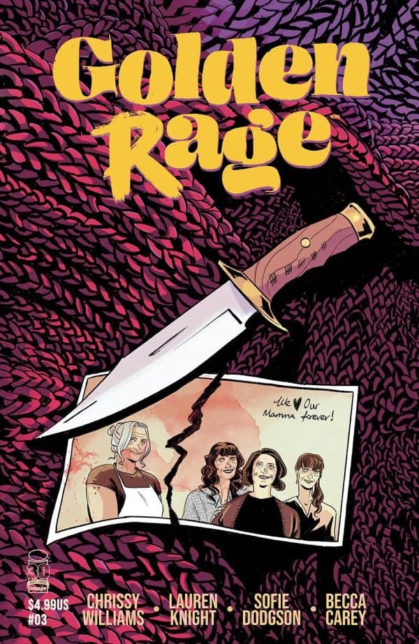 Golden Rage #3 cover