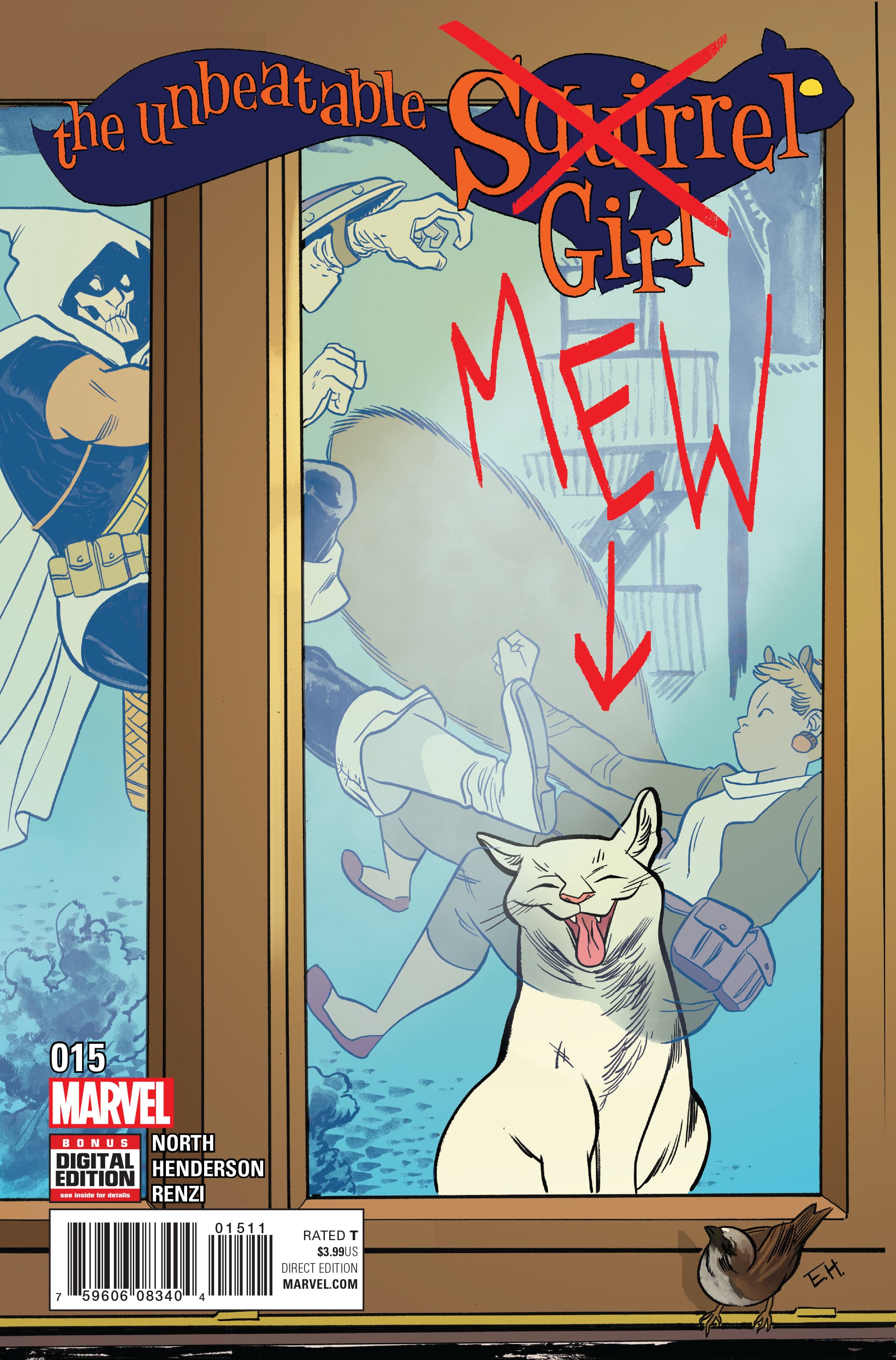 The Unbeatable Squirrel Girl #15 cover