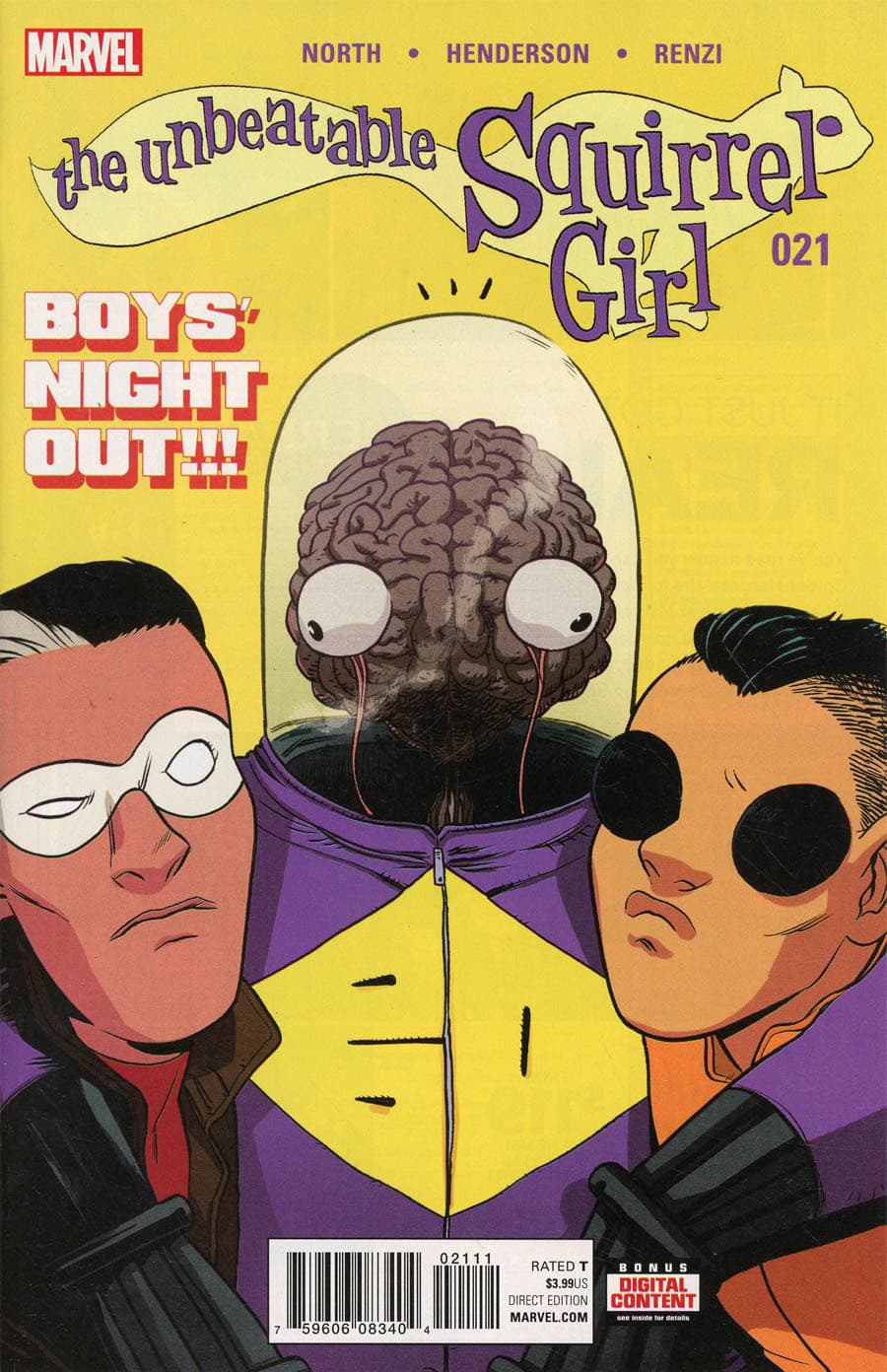 The Unbeatable Squirrel Girl #21 cover