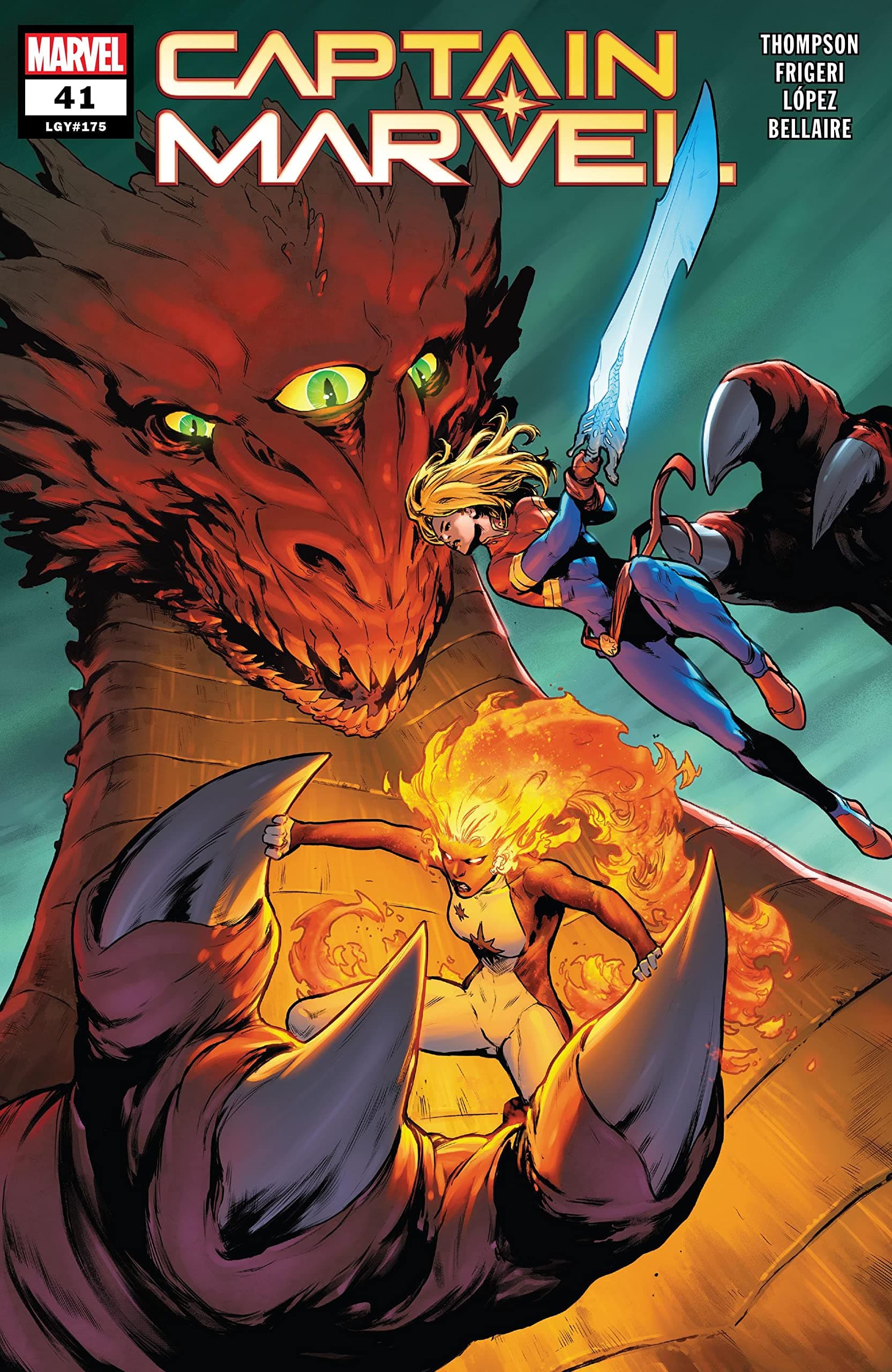 Captain Marvel #41 cover
