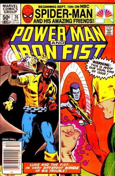 Power Man and Iron Fist #76 cover