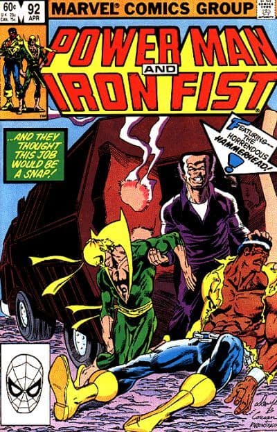 Power Man and Iron Fist #92 cover